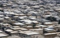 Urban slums, view from above