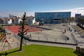 Urban sports and recreation area at Johannes gate street, Stavanger