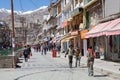 Urban street in Leh, India