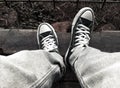 Urban Street Photography - Canvas Shoes