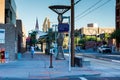 Urban streetscapes and buildings in downtown Phoenix, AZ