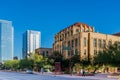 Urban streetscapes and buildings in downtown Phoenix, AZ