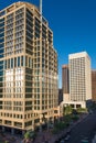 Urban streetscapes and buildings in downtown Phoenix, AZ