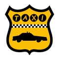 Urban taxi icon