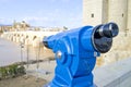 Urban telescope Royalty Free Stock Photo