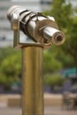 Urban Telescope Royalty Free Stock Photo