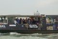 Urban transport in Venice on the lagoon