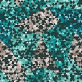 Urban triangle seamless pattern