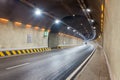 Urban underground tunnel Royalty Free Stock Photo