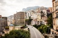 Urban view of Monte Carlo Royalty Free Stock Photo