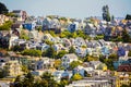 Urban villages in San Francisco Royalty Free Stock Photo