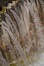 Urban waterfall in Cuzco Royalty Free Stock Photo