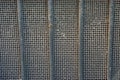 Urban welded metal grid  texture as background Royalty Free Stock Photo