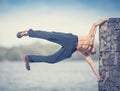 Urban workout calisthenics Royalty Free Stock Photo