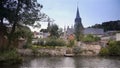 Urbanscape of Broglie, Normandy France