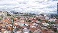 Urbanscape with cloudy sky