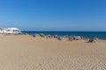 Urbasur beach in Isla Cristina, Huelva, Andalusia, Europe.