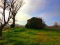 Urbex, abandoned house and mystery in Marche region, Italy. Ruins and nature