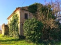 Urbex, abandoned house and mystery in Marche region, Italy. Ruins and nature
