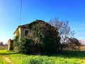 Urbex, abandoned house and mystery in Marche region, Italy. Ruins and nature