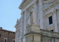 Urbino. Ancient statues