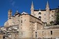 Urbino, art city of marche region, italy, europe
