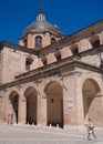 Detail of the Renaissance cathedral of Urbino, Italy.