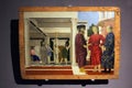 Urbino, Italy, painted `the flagellation of Christ`, Piero della Francesca