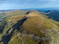 Urdele pass - Transalpina road from the Parang mountains - Romania Royalty Free Stock Photo