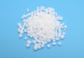 Urea, also called carbamide on white background