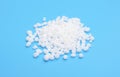 Urea, also called carbamide on white background Royalty Free Stock Photo