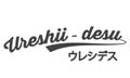 Ureshii-desu and japan font icon