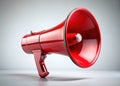 Urgent Announcement Template Design a Powerful Message with This Editable Megaphone Graphic Royalty Free Stock Photo