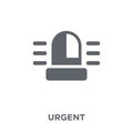 Urgent icon from Time managemnet collection.