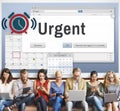 Urgent Necessary Important Immediately Urgency Priority Concept Royalty Free Stock Photo