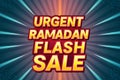 Urgent Ramadan Flash Sale (5 Royalty Free Stock Photo