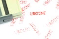 Urgent Stamp Royalty Free Stock Photo