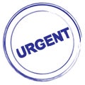 Urgent stamp Royalty Free Stock Photo