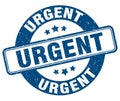 urgent stamp. urgent label. round grunge sign