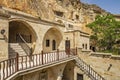 General view from historical urgup houses in nevsehir Royalty Free Stock Photo
