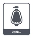 urinal icon in trendy design style. urinal icon isolated on white background. urinal vector icon simple and modern flat symbol for