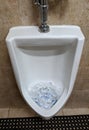 Mens room Urinal No Flush Ice