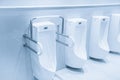 Urinal toilet blocks for disabled people