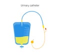 Urinary drainage bag Royalty Free Stock Photo