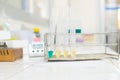 Urine specimen for Urine examination Royalty Free Stock Photo