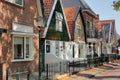 A row of traditional houses, located along Raadhuisstraat street