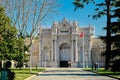 Urkey istanbul. dolmabahce palace established by Ottoman empire Royalty Free Stock Photo