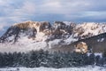 Urkiola sanctuary surrounding by mountains