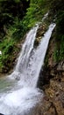 The Urlatoarea waterfall in Bucegi