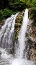The Urlatoarea waterfall in Bucegi